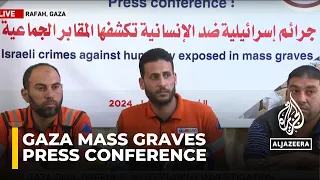 Most of 392 bodies found in mass graves unidentified: Gaza civil defence