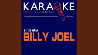 Tell Her About It (In the Style of Billy Joel) (Karaoke Instrumental Version)