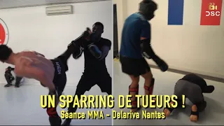 "Il va le mettre K.O ici !" Un sparring MMA SANS PITIÉ à Nantes !