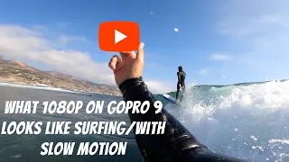 What GoPro 9 1080p looks like surfing. Malibu, California. Zuma/3rd point 🤙🏼🔥🔥