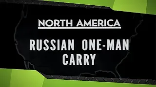 Видео Армии США 1945 г. - РУССКИЙ МЕТОД ПЕРЕНОСКИ РАНЕНОГО