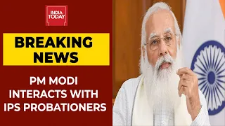 PM Narendra Modi Interacts With Indian Police Service Probationers | Breaking News