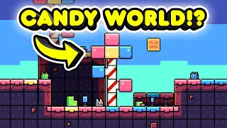 They Asked Me To Add A World Made of CANDY! · Gelli Fields Devlog