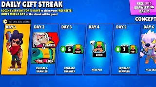 🍀VERY RARE GIFTS!!!🎁-Brawl Stars Complete FREE QUEST/CONCEPT