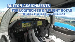 How I Configure The Logitech 3D & T.Flight HOTAS Sticks | Microsoft Flight Simulator Tutorial