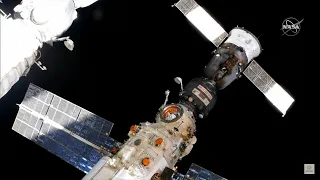 LIVE: Farewells, hatch closing for Soyuz MS-18 crew on ISS