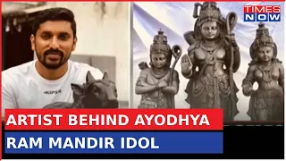 Watch: Artists Behind Ayodhya Ram Mandir Idol Ahead Of Mandir Consecration Ceremony | English News