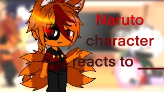 Naruto Character reacts to ____ !pt 3! || SasuNaru, KakaIru, SakuHina|| Credits in the desc ||