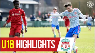 U18 Highlights | Liverpool 5-5 Manchester United | The Academy