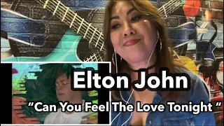 Elton John - Can You Feel The Love Tonight ( The Lion King Official Video) | Reaction