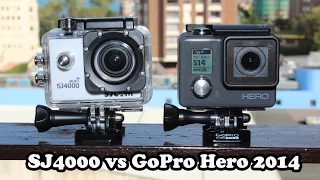 SJ4000 vs nueva GoPro Hero 2014