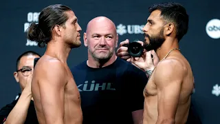 UFC Long Island: Weigh-In Faceoffs