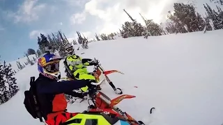 Snowbiking in Idaho Backcountry | GoPro POV