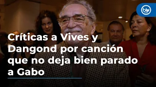Críticas a Carlos Vives y Silvestre Dangond por canción que no deja bien parado a Gabo