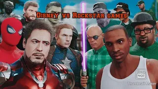 Reaction video marvel vs GTA San Andreas