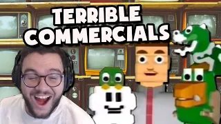 Reacting to the Worst Video Game Commercials of All Time | Save Data Team