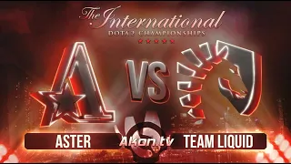 🔴DOTA 2 [RU] Team Aster vs Team Liquid [bo3] The International XI, Playoff, Lower Bracket, Round 5