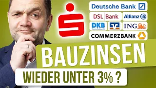 Baufinanzierung 2024: Aktuelle Zinsen verschiedener Banken im Vergleich (Analyse & Prognose)