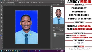 #IjueAdobe: Njia Nyepesi ya Kutengeneza Passport Size Kwa kutumia Photoshop & Kuprint Passport Size