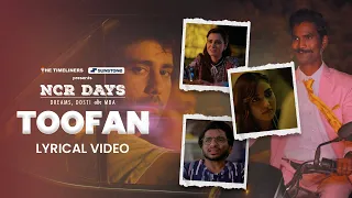 Toofan Lyrical Video | Akaash Mukherjee, Prashant Soni, Aks | NCR Days Web Series