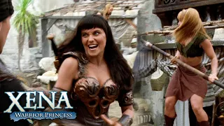 Xena and Gabrielle Show Off Their EPIC Battle Skills | Hercules & Xena