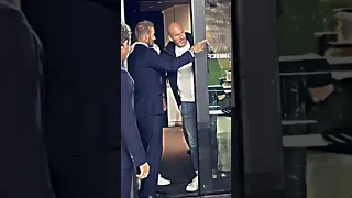 Zinedine Zidane and David Beckham Reunited #shorts