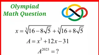 A mind-blowing Olympiad math question/Try to solve this #mathsolympiad