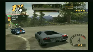 Need for Speed: Hot Pursuit 2, 8Laps Alpine Trail II - Lamborghini Murcielago