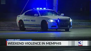 11 shot, 5 killed in weekend shootings across Memphis