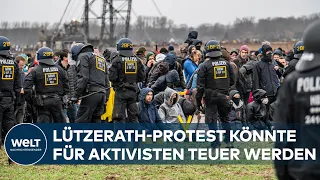 LÜTZERATH-RÄUMUNG: RWE will Klimaaktivisten ordentlich zur Kasse bitten