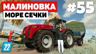 Farming Simulator 22: Малиновка - МТЗ 3522 #55