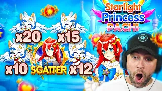 I SPUN in a MAX BET BONUS on the *NEW* STARLIGHT PRINCESS PACHI!! (Bonus Buys)