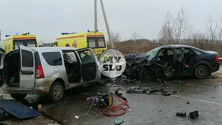 В страшном ДТП под Тулой погибли два человека