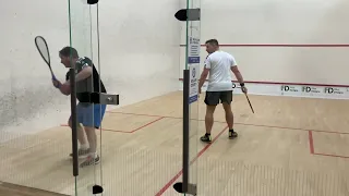 Ben Shakespeare vs Kev Simpson (squash friendly)