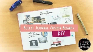 Gestalte ein Vision Board für dein Bullet Journal, das auch funktioniert!