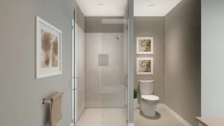 Animation/Walk-through of the interior of an apartment