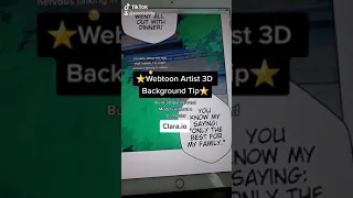 How to make Webtoon Background without a Computer || Software Hacks from a Webtoon Artist