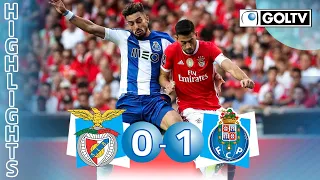 Benfica 0 - 1 FC Porto | GOLES | Primeira Liga de Portugal