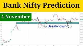 Bank Nifty Target and Levels Prediction for Tomorrow 4 November 2022
