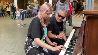 Anime Girl Uses Her Nails To Learn Blues and Boogie