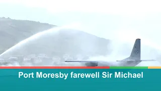 Port Moresby farewell Sir Michael