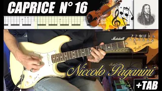 Caprice N° 16 - Niccolo Paganini + TAB