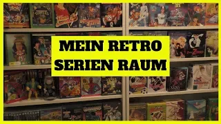 Room Tour 2019  | Meine Zeichentrickserien 90er 80er und TV Serien 90er 80er | Retro TV Serien