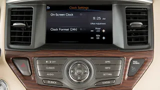 2019 Nissan Pathfinder - Setting the Clock without Navigation (if so equipped)