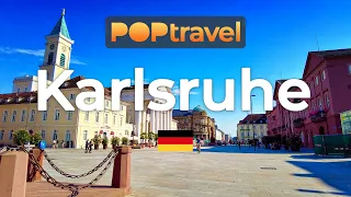 KARLSRUHE, Germany 🇩🇪- Summer Tour - 4K 60fps