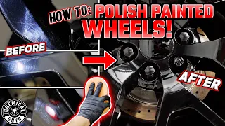 How To Polish Scratches From Your Glossy Wheels By Hand!