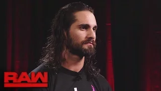Seth Rollins gives an update on his rib injury: Raw, Oct. 3, 2016