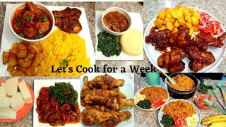 COOK WITH ME FOR A WEEK|| WHAT WE ATE FOR DINNER || MEAL IDEAS||TIFINE WISE