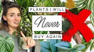 Plants I Will NEVER Buy Again 🌿 Why I Wouldn't Own These 10 Houseplants Again