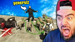 KÖPEKLERE IŞKENCE YAPAN ŞEREFSIZE KÖPEKLERIM ILE SALDIRDIM - GTA 5 MODS